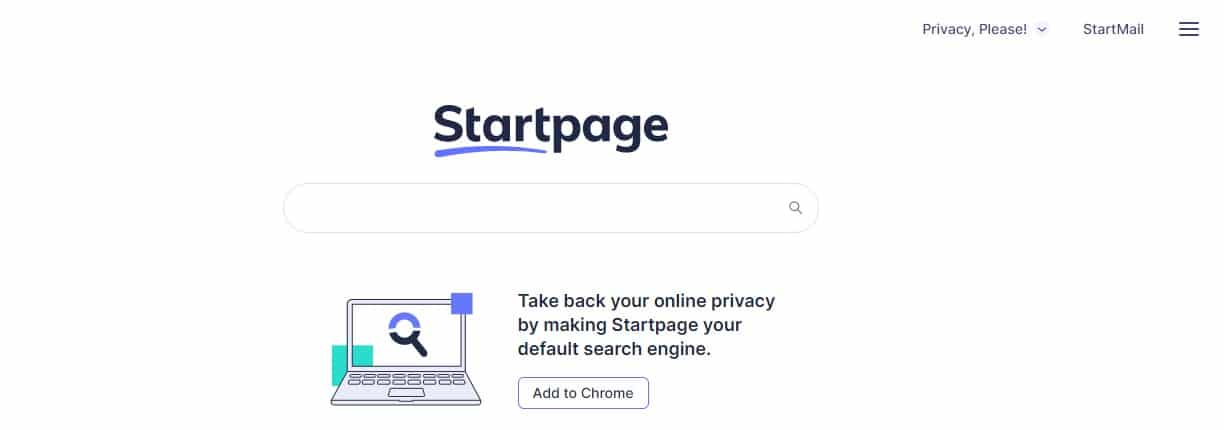 Alternative Search Engines starpage