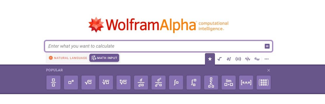 Alternative Search Engines wolfarmalpha