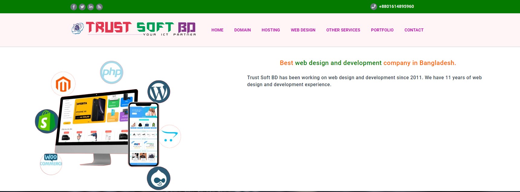 Best web design and development company in Bangladesh.